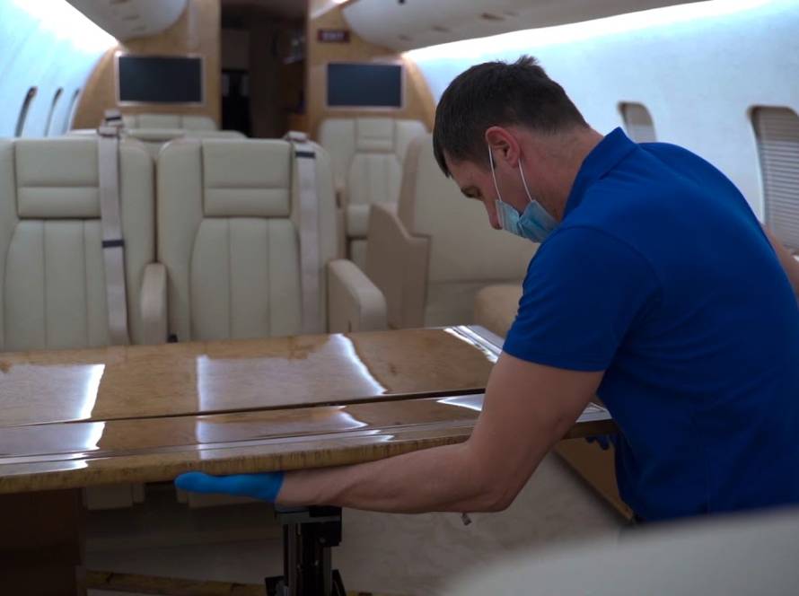 Expert Private Jet Interior Refurbishing and Design Now Available