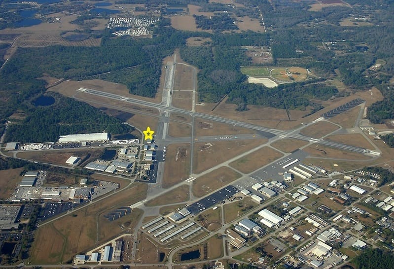 Aircraft Landing Runway