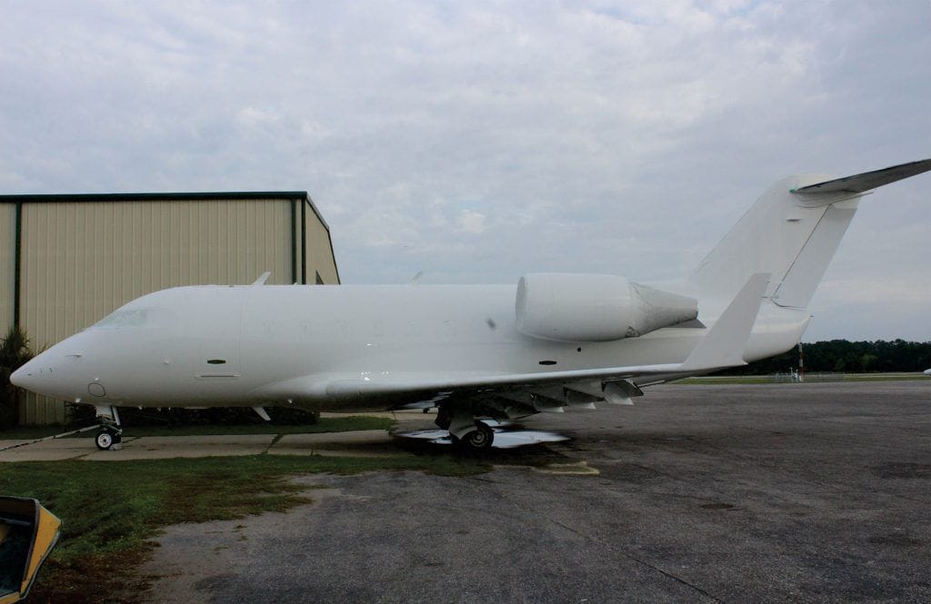 Base Coating of Paint in Airplane