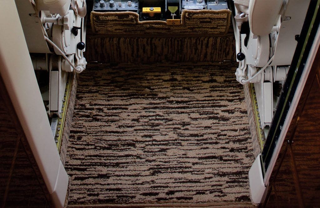 Interior Carpet Upgrade for Jet Aircraft 2000