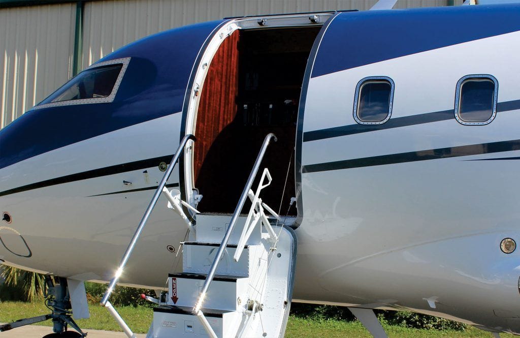 Main Entry Doors of Airplane